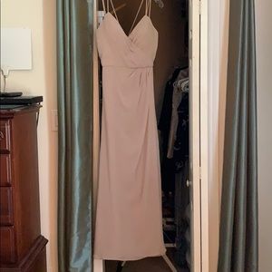 Morilee Madeline Gardner Bridesmaids Dress Nude